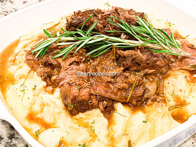 Slow Cooker Smothered Roast